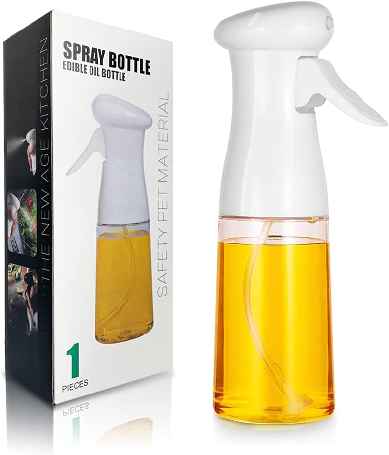 200 ML Plastic Spray Bottle For Oil And Vinegar Versatile Kitchen