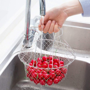 Stainless Steel Multi-Function Foldable Basket