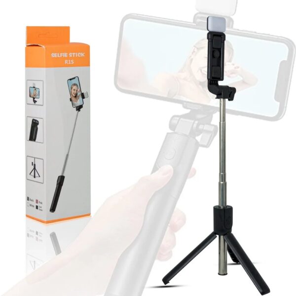 Bluetooth Selfie Stick & Tripod – Foldable Selfie Rod for Phones, iPhone & Action Cameras - Image 7