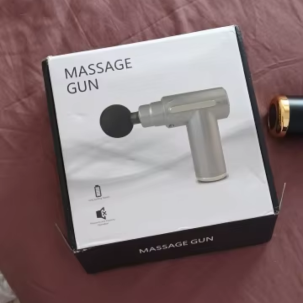 Portable Deep Tissue Massage Gun - 6 Adjustable Speeds, Lightweight & Quiet for Targeted Muscle Relief - Image 3