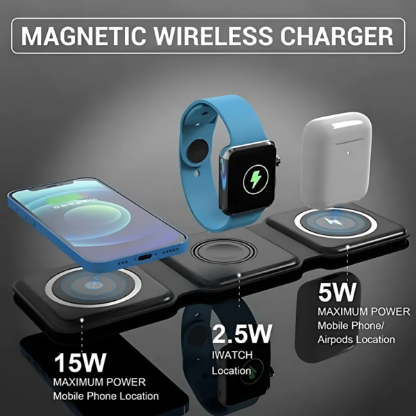 3in1 wireless charger