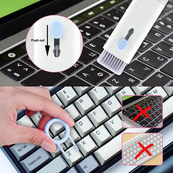 7-in-1 Keyboard and Earbuds Cleaning Set: Ultimate Electronic Cleaning Kit - Image 12