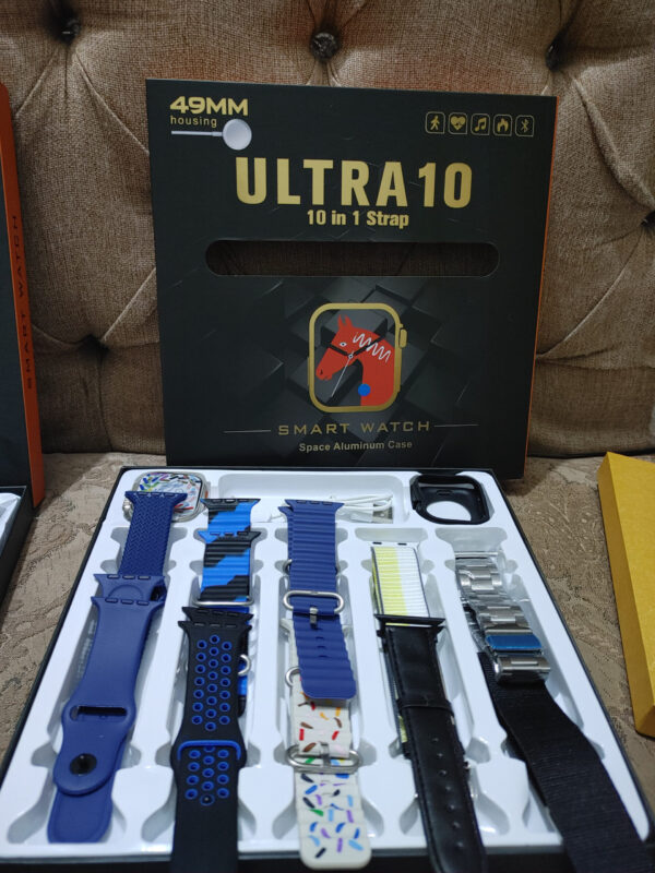 Ultra 10 Smartwatch | 10 in 1 Series 8 big 2.0′ HD Screen - Image 6